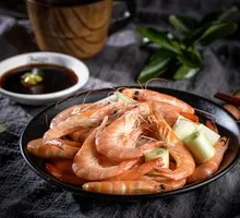 Steamed Freshwater Shrimp