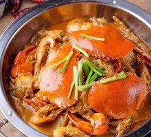 Stewed Blue Crab