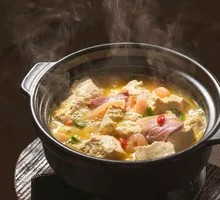 Hot Pot Tofu in Golden Soup