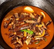 Hanging Pot Preserved Pork Rib