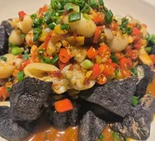 Stinky Tofu with Baby Octopus