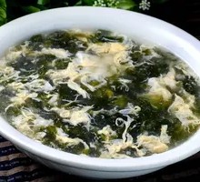 Seaweed and Egg Soup