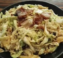 Cabbage Sichuan Pork Rice Bowl