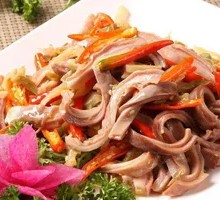 Spicy Pig's Stomach with Chili