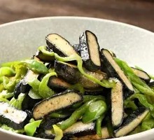 Bell Pepper Stir-fried Tofu Cubes