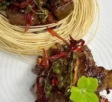 Spicy麻 Szechuan Beef with Pepper and Onion