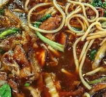 Pork Liver Noodle Dish