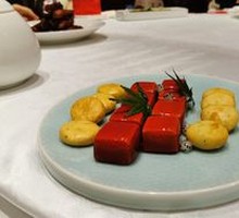 Goose Liver Scallion Pancake