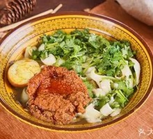 Braised Pork Chop Knife-Sliced Noodles