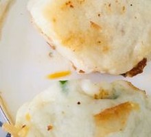 Pork and Vermicelli Pan-Fried Dumplings