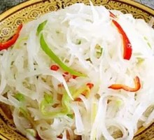 Stir-Fried Radish Strips