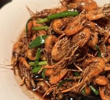 Old Man's Oil-Braised River Shrimp