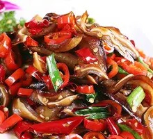 Stir-fried Preserved Pork Ear Tips