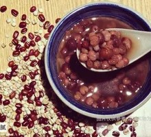 Red Bean and Coix Seed Dessert