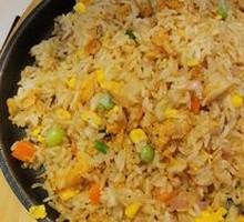Black Pepper Crispy Pork Knuckle Fried Rice with Free-range Eggs