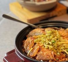 Fresh Yellow Croaker Rice Casserole