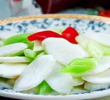 Stir-Fried Celery with Yam
