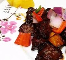 Mango Beef Cubes
