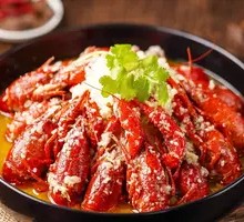 Garlic Stir-Fried Crawfish