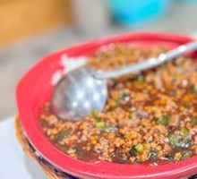 Sea Cucumber Rice Toss