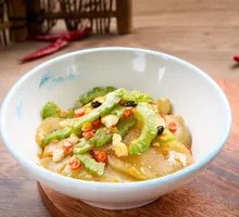 Bitter Melon and Winter Melon Stir-fry