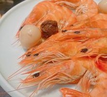Plum-Infused Freshwater Shrimp
