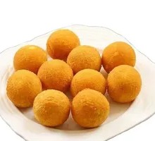 Taro and Sweet Potato Dumplings