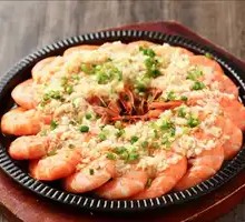 Sizzling Garlic Shrimp