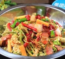 Spicy Cauliflower in Hot Pot