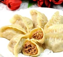 Corn and Pork Steamed Dumplings