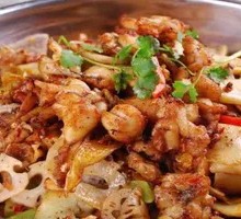 Spicy Frog Legs in Dry Pot