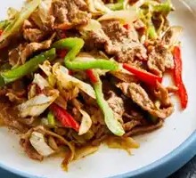 Scallion Stir-Fried Lamb