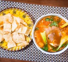 Lamb Soup with Flatbread