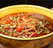 Pickled Chili Chicken Offal Rice Noodles