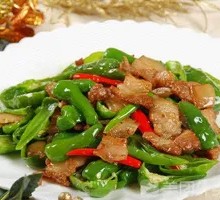 Stir-Fried Pork with Green Pepper