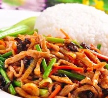 Fish-Flavored Shredded Pork Rice Bowl