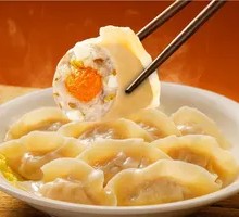 Flower and Moon Round Dumplings