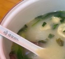 Fried Tofu with Vermicelli Soup