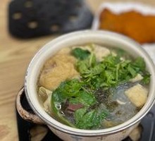 Fried Tofu with Vermicelli Soup