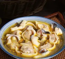 Sour Cabbage Fish Dumplings
