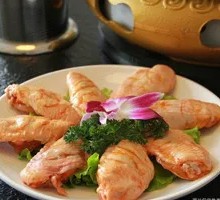 Braised Chicken Wings in Yellow Sauce