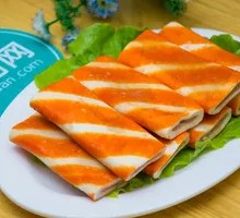 Crab Meat Roll with Filling