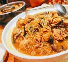 Chicken Stewed with Mushrooms