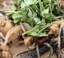 Chicken with Mushrooms and Vermicelli