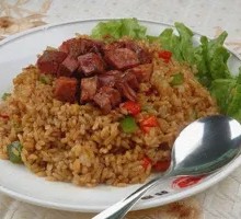 Braised Beef Fried Rice with Egg