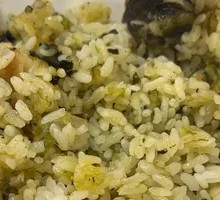 Salted Pork and Vegetable Rice