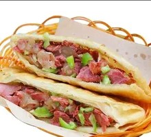 Half-Meat Half-Tendon Fire Cake