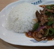 Sauce-Braised Pork Liver Rice