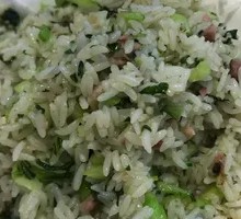 Salted Pork and Vegetable Rice