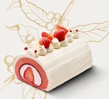 Limited Edition Snow Melting Strawberry Roll
